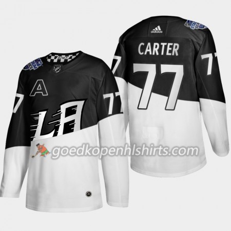 Los Angeles Kings Jeff Carter 77 Adidas 2020 Stadium Series Authentic Shirt - Mannen